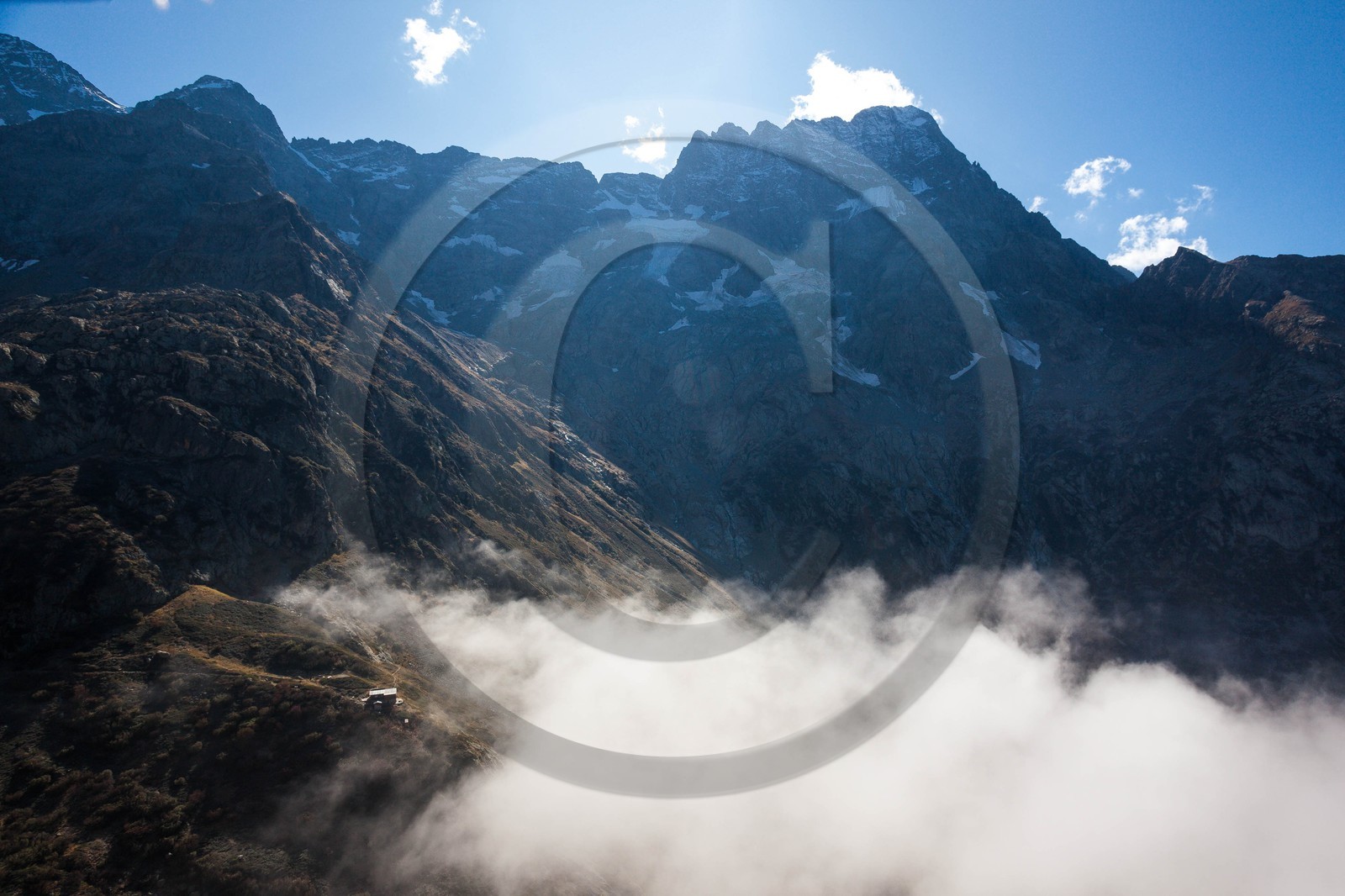 Vallée du Valgaudemar, Refuge de Chabournéou (2020m)