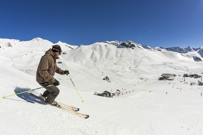 Station de ski d'Orcières 1850, ski  sur pistes