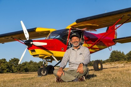 Cipieres, Aéroclub Alpes Azur, Pierre Aimon, pilote  ULM