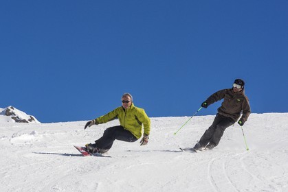 Station de ski d'Orcières 1850, ski et snowboard sur pistes