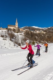 Saint-Paul-sur-Ubaye, Ski nordique, ski de fond