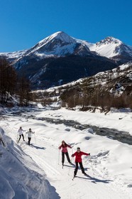 Saint-Paul-sur-Ubaye, Ski nordique, ski de fond