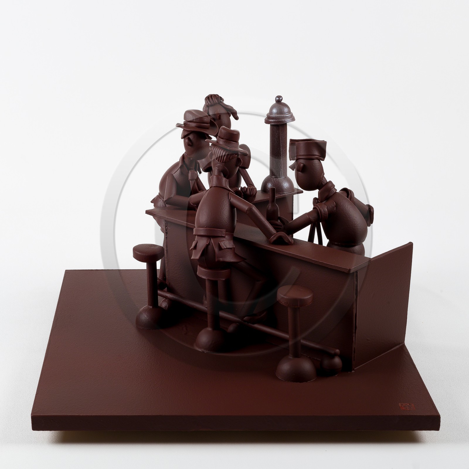 Exposition Influences, Petite histoire de l'art en chocolat par Luc Eyriey