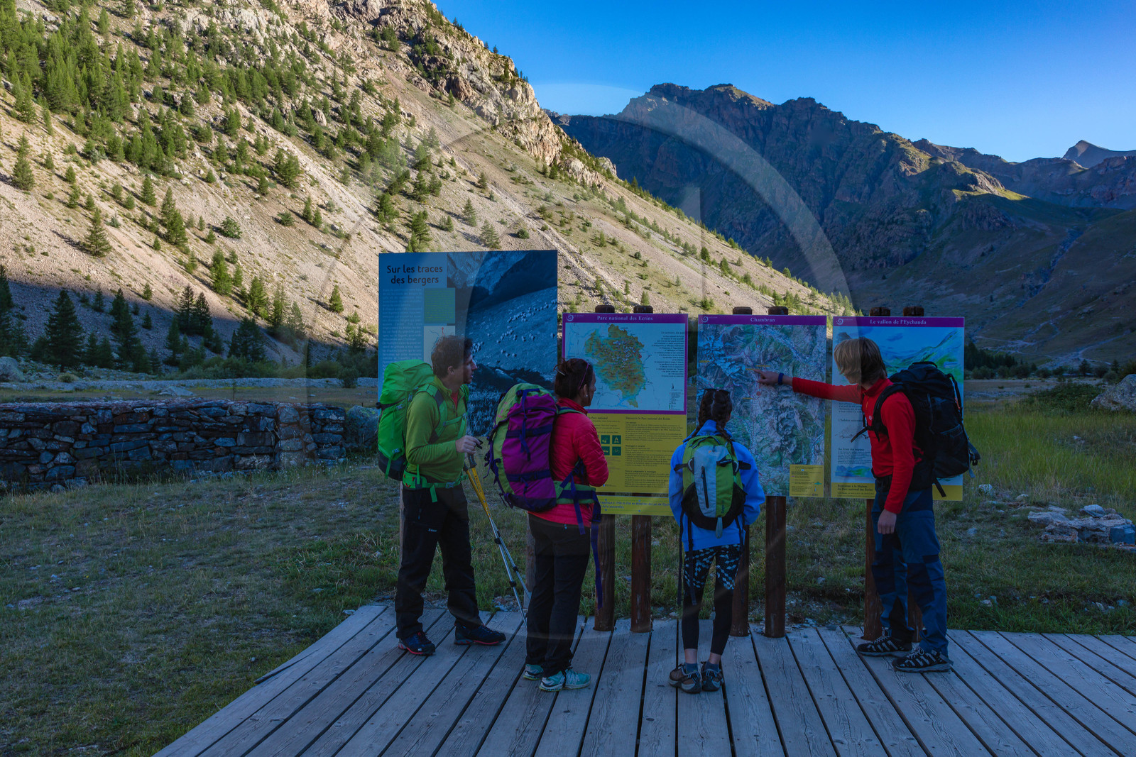 Grand tour des Ecrins, Lac de L'Eychauda