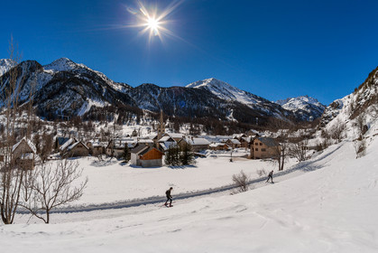 Vallée de la Clarée, village de Névache