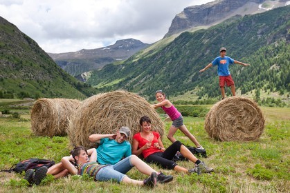 Randonnée famille montagne