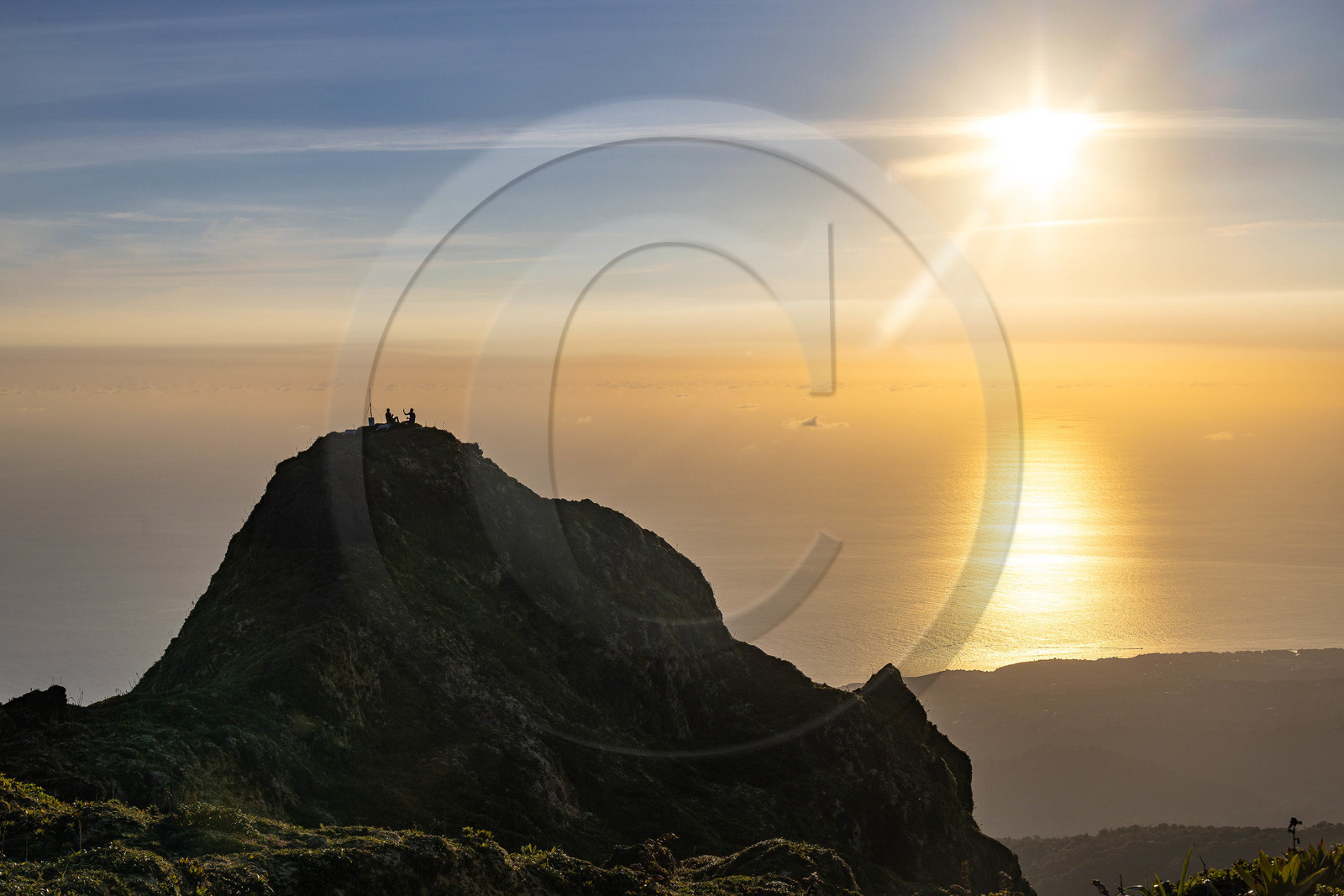 La Soufrière, volcan actif de la Guadeloupe