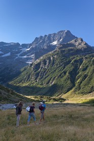 Randonnée vers le refuge de Vallonpierre