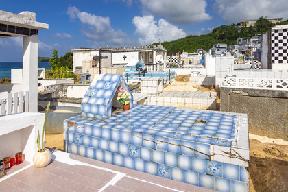 Guadeloupe, Anse Bertrand, cimetière