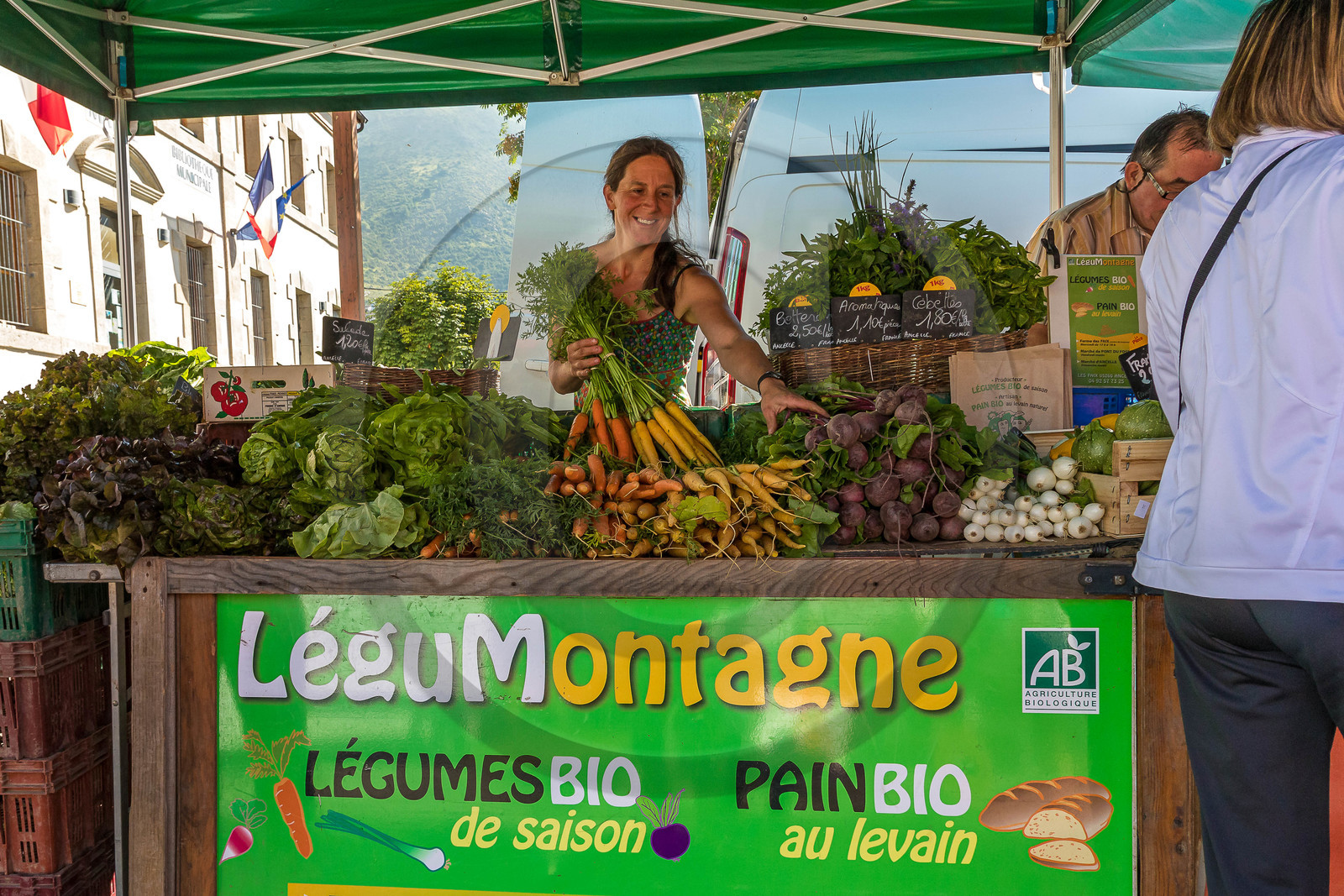 Sylvie Jaussaud et  Bertille Gieu, Maraîchères bio
