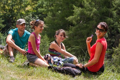 Randonnée famille montagne