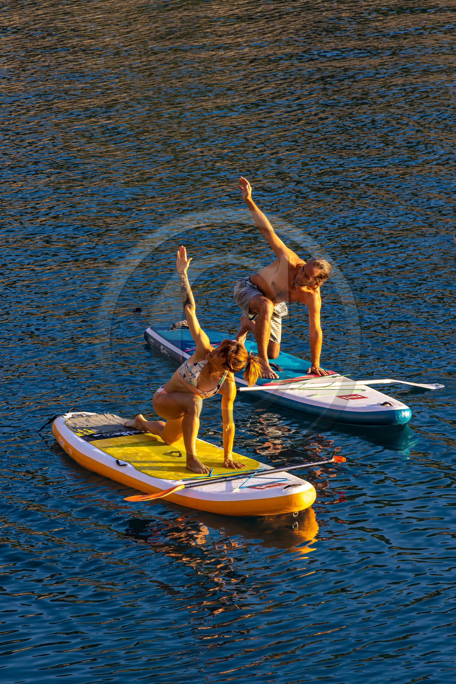 Yoga sur paddle, Serre-Ponçon Aloha