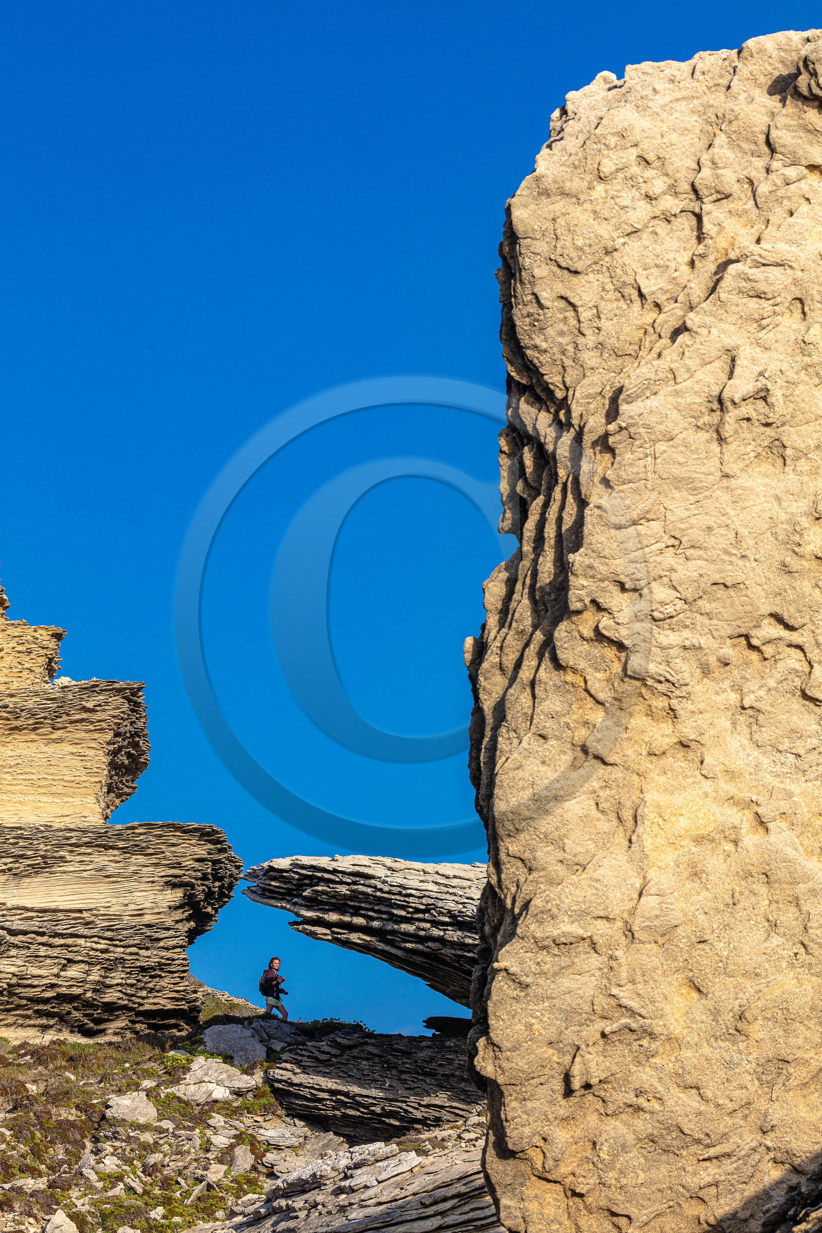 Falaises de calcaire de Bonifacio