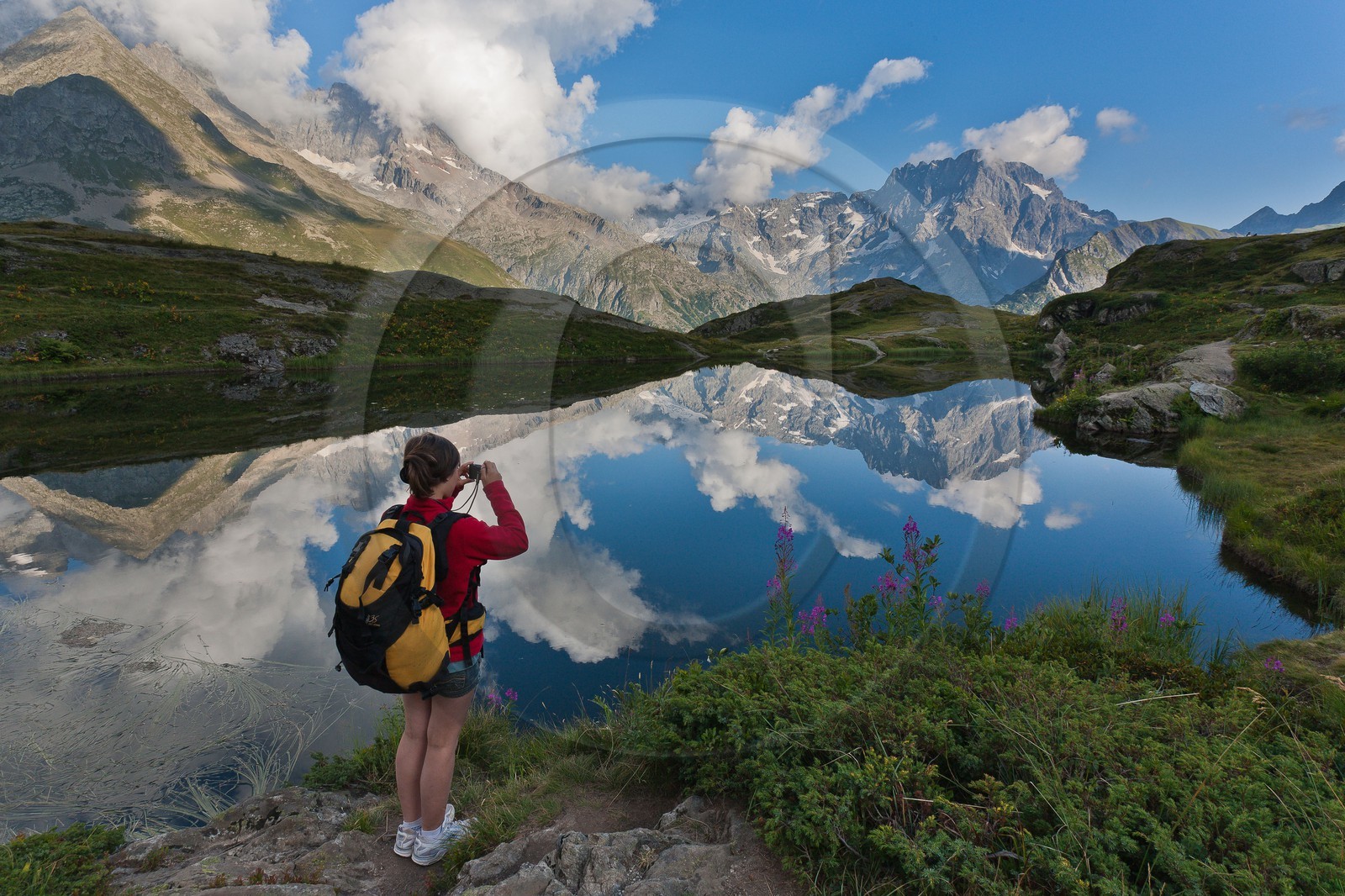 Photographier la montagne au Lac du Lauzon