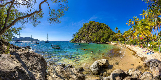 Iles des Saintes, plage Petite Anse Pain de Sucre