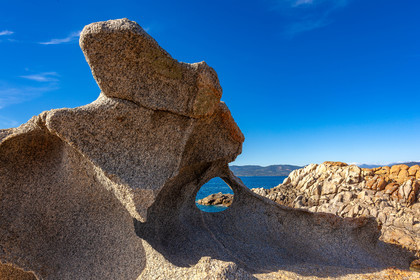Taffoni, rochers de granit à Campomoro