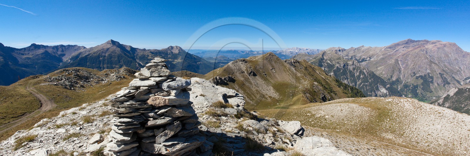 Orcières 1850, depuis le Roc d'Alibrande