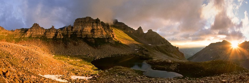 Haute Tinée, Saint-Dalmas-le-Selvage, Lac de Gialorgues