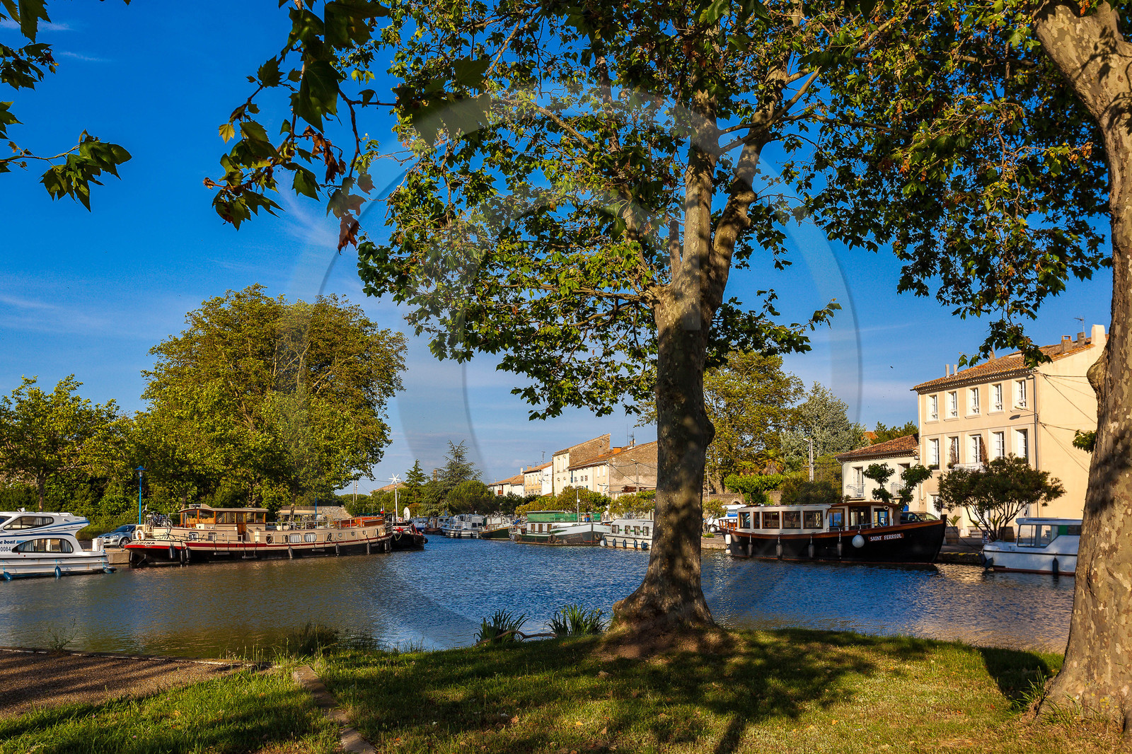 Canal du Midi, inscrit au Patrimoine mondial de l'UNESCO