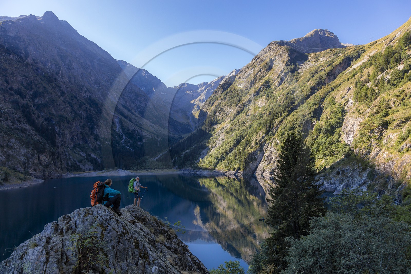 Randonnée pédestre sur le GR54