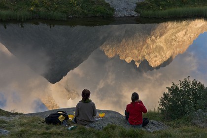 Bivouac au lac du Lauzon