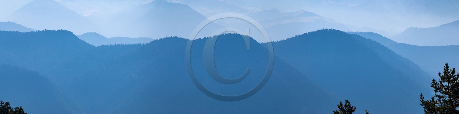 Les Monges, du col de la Pinée