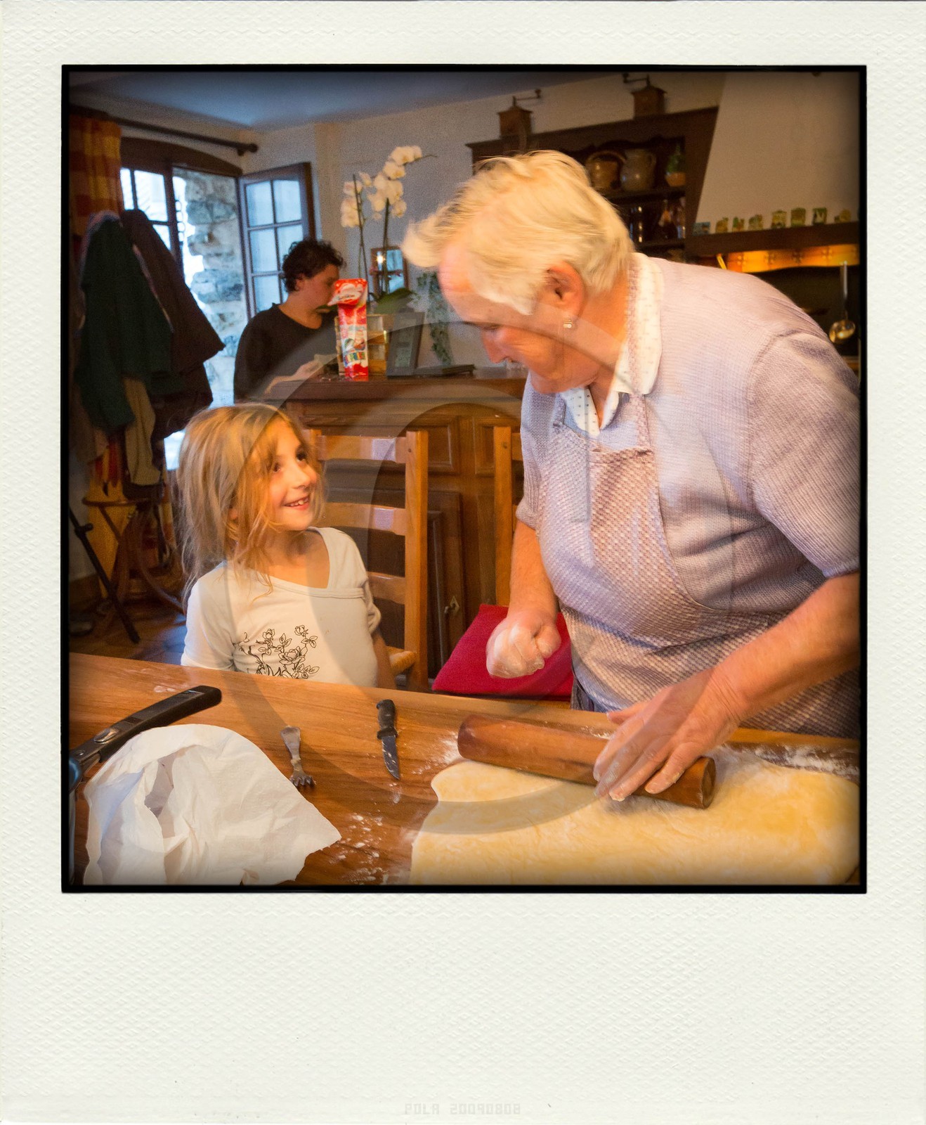 Village de Villar-d'Arène, fête du pain bouilli ou pain noir, Marie-Madeleine Rousset