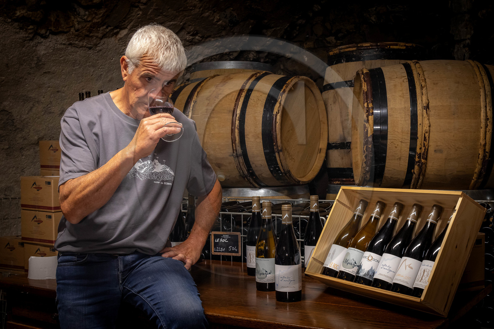 Domaine du Mont Guillaume, Emmanuel Berteloot vigneron