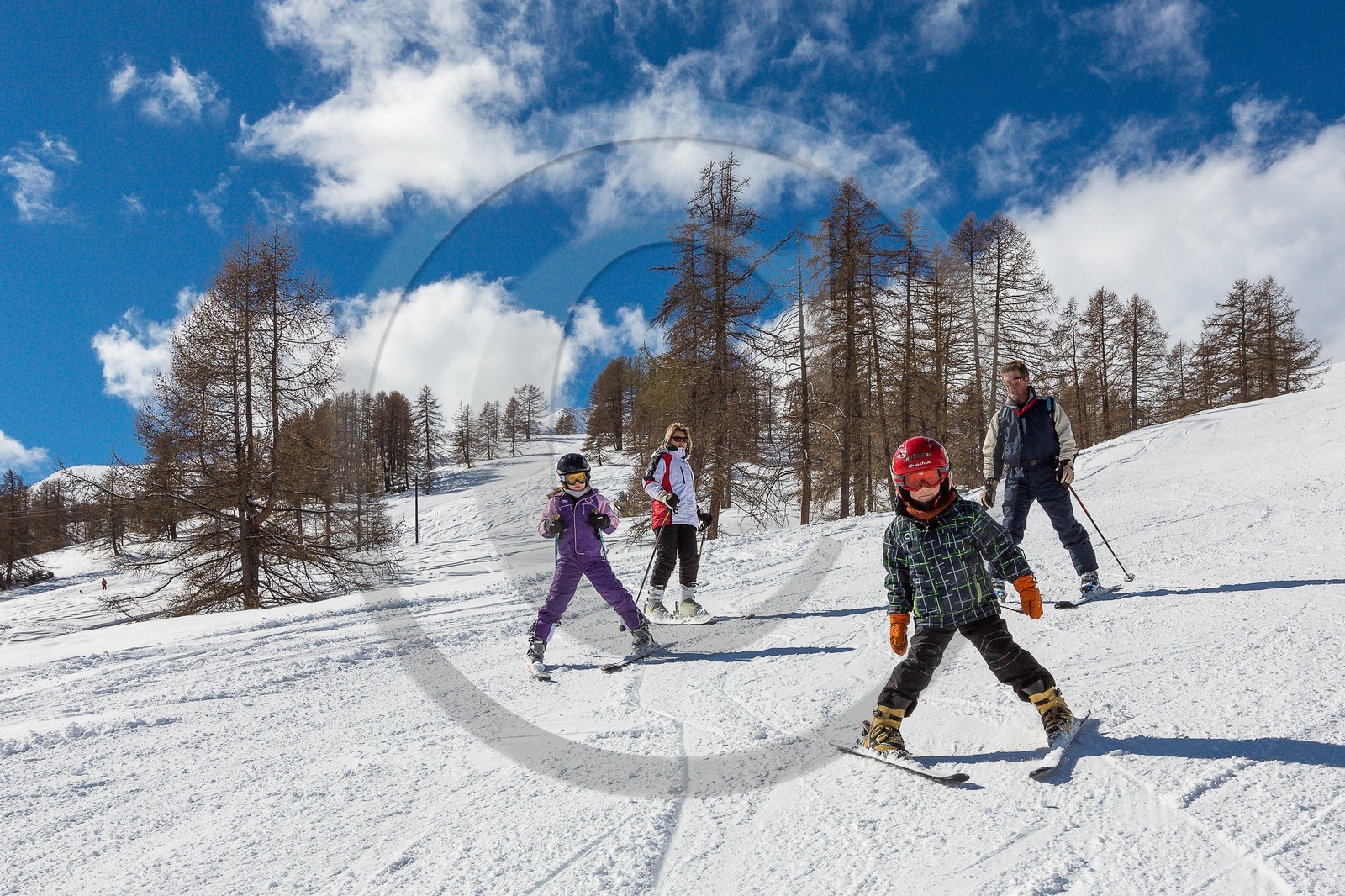 La Condamine-Châtelard, station de ski Saint-Anne La Condamine, ski famille