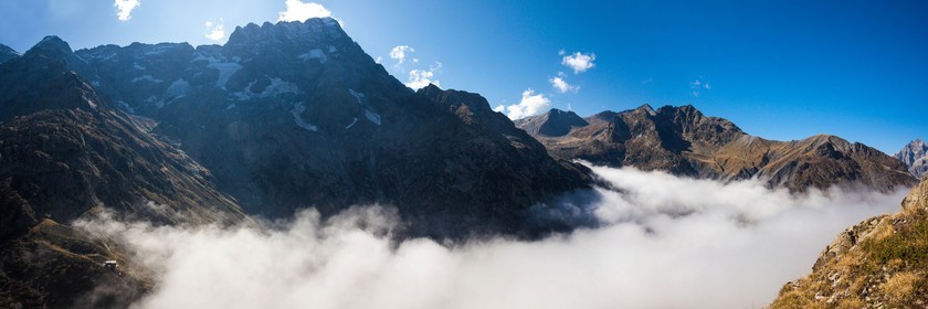 Vallée du Valgaudemar, Refuge de Chabournéou (2020m)