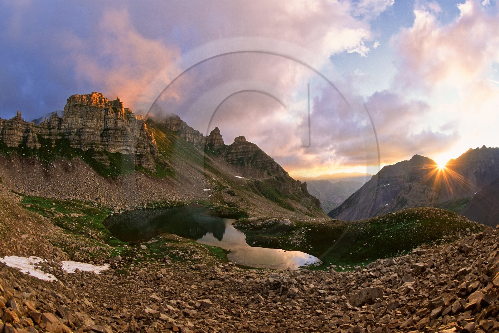 Haute Tinée, Saint-Dalmas-le-Selvage, Lac de Gialorgues