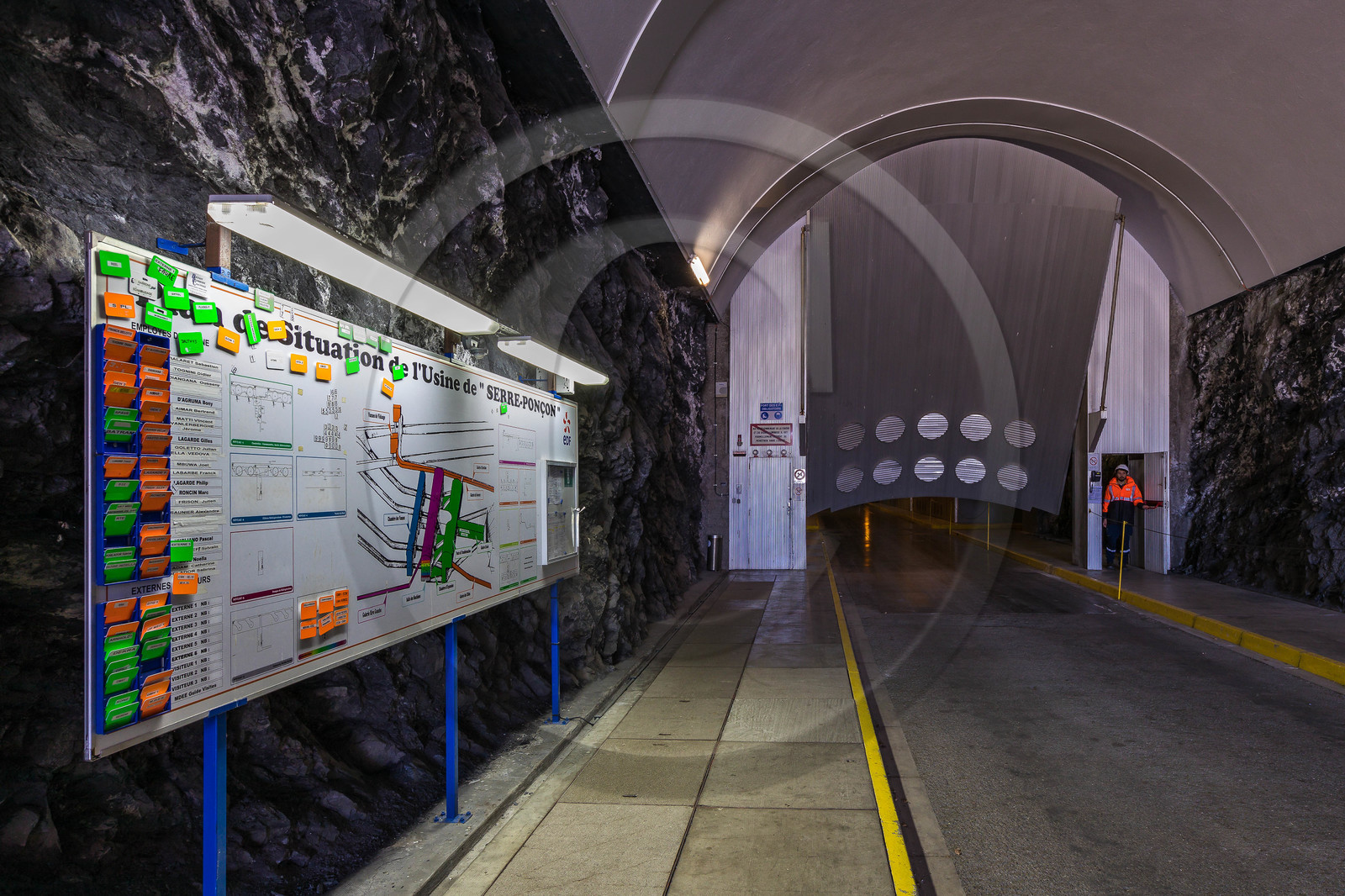 Barrage de Serre-Ponçon, usine hydroélectrique EDF