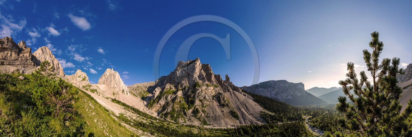 vallon de La Jarjatte, crète des Aiguilles