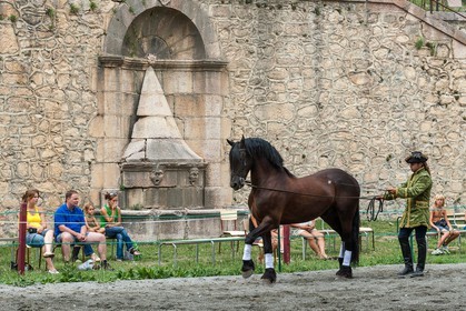 Mont-Dauphin, fortifications Vauban, caserne Rochambeau, spectacle équestre