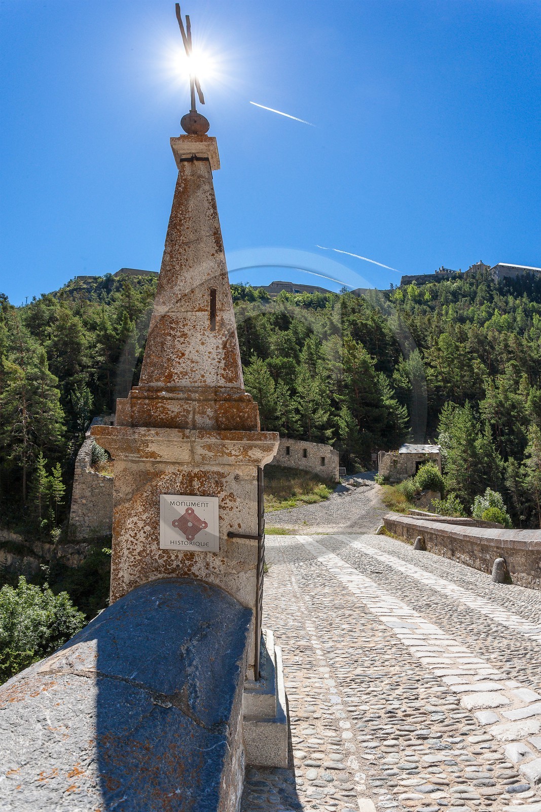 Briançon, cité Vauban, le Pont d'Asfeld