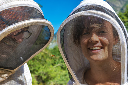 Margaux and Didier Pissard, beekeepers