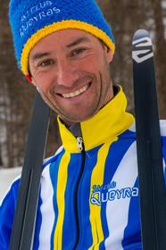 Arvieux, Arnaud Barbesier moniteur de ski nordique