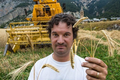 Ceillac, Christophe Gauthier, Exploitant agricole