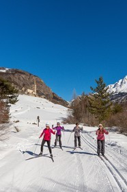 Saint-Paul-sur-Ubaye, Ski nordique, ski de fond