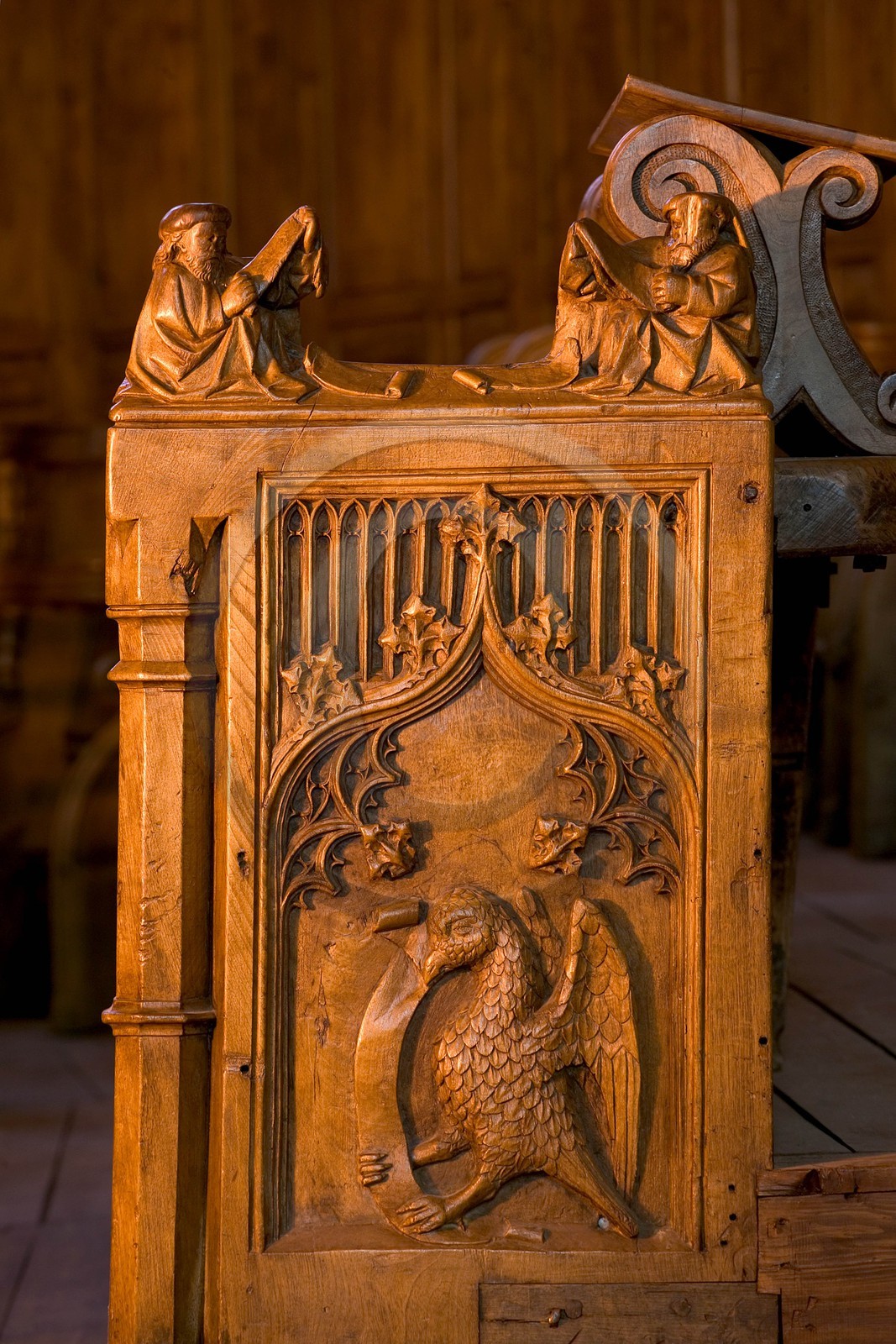 Embrun, Cathédrale Notre-Dame du Réal, musée d'art sacré, sculpture sur bois