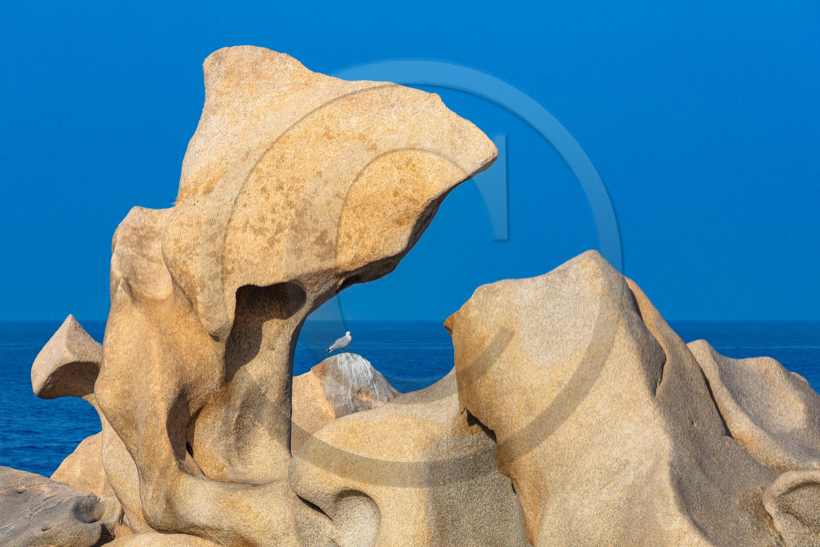 Taffoni, rochers de granit à Campomoro