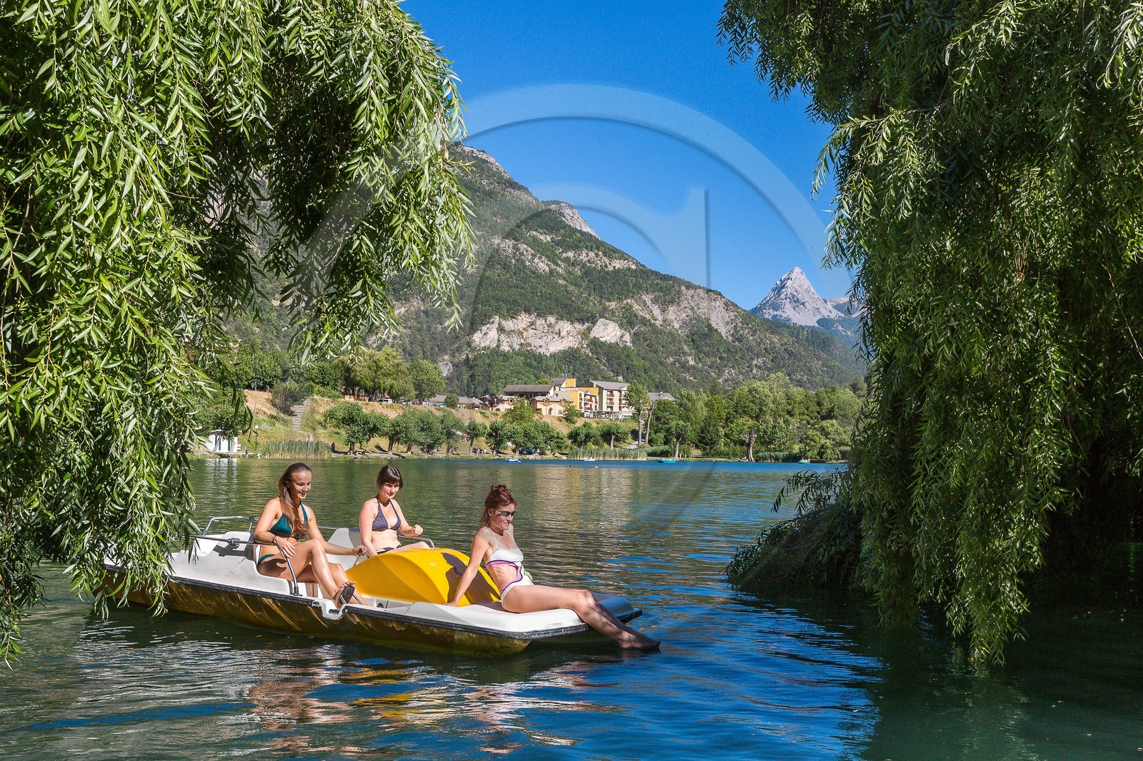 Lauzet-sur-Ubaye,, Lac du Lauzet
