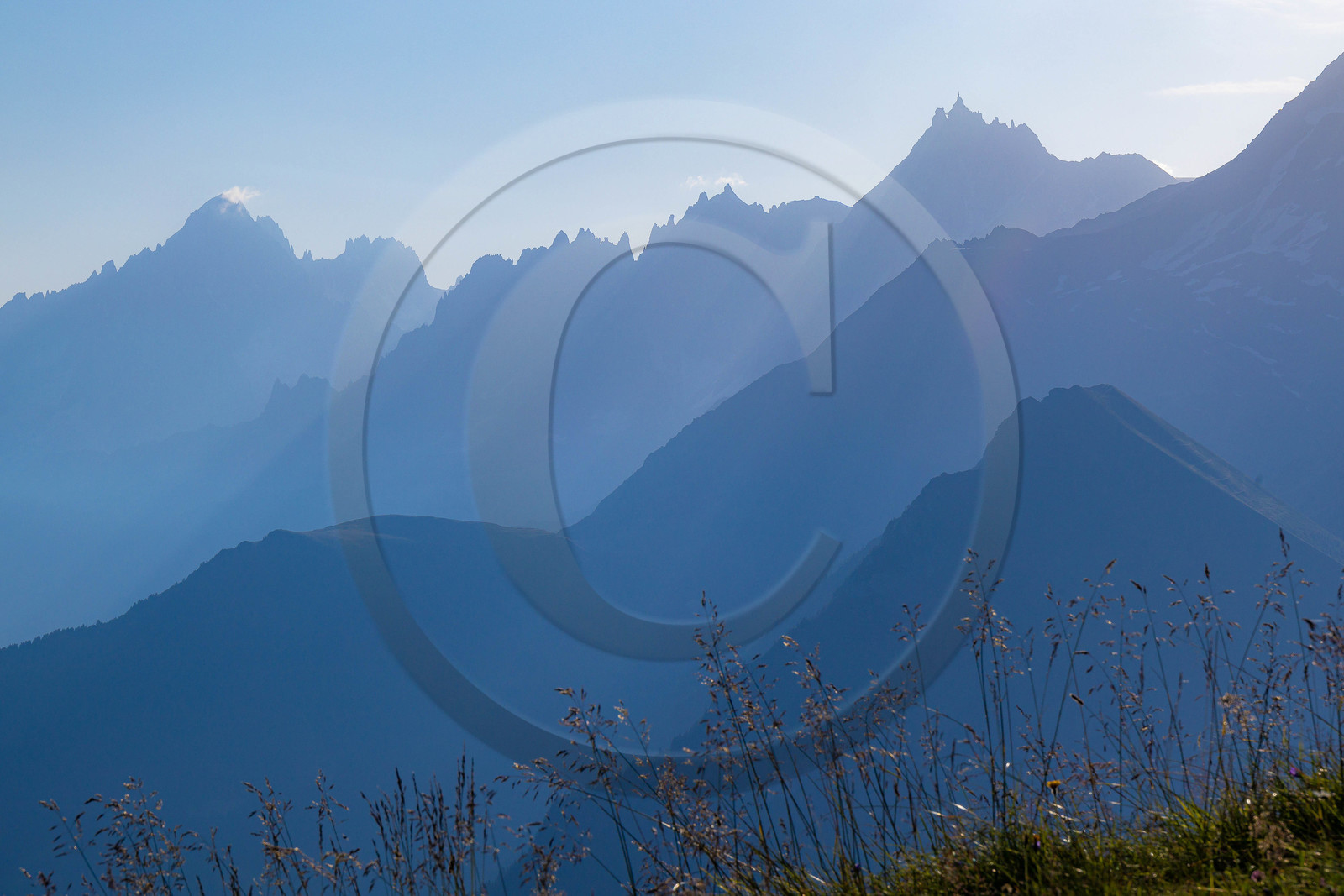 Massif du Mont-Blanc, les aiguilles de Chamonix