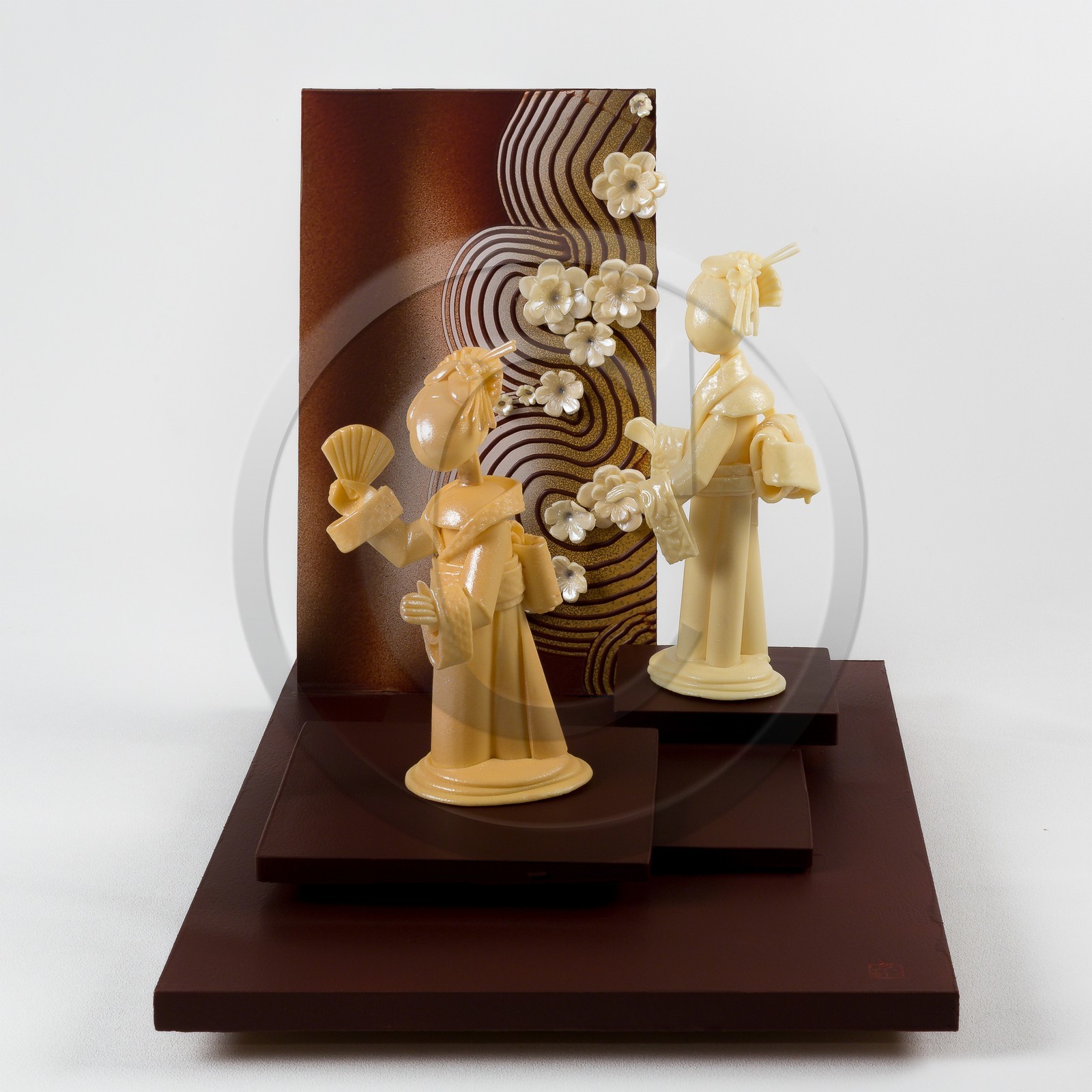 Exposition Influences, Petite histoire de l'art en chocolat par Luc Eyriey