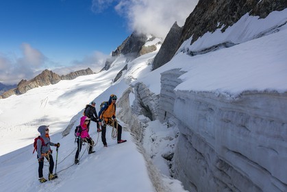 Découverte des glaciers avec Christophe Dureau, guide de haute montagne