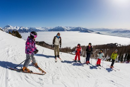 vallée du Champsaur, station de ski de Laye-en-Champsaur