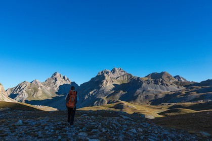 Col de la Gypière de l'Orenaye (2482m), La Meyna (3067m) et la Tête de Sautron (3165m)
