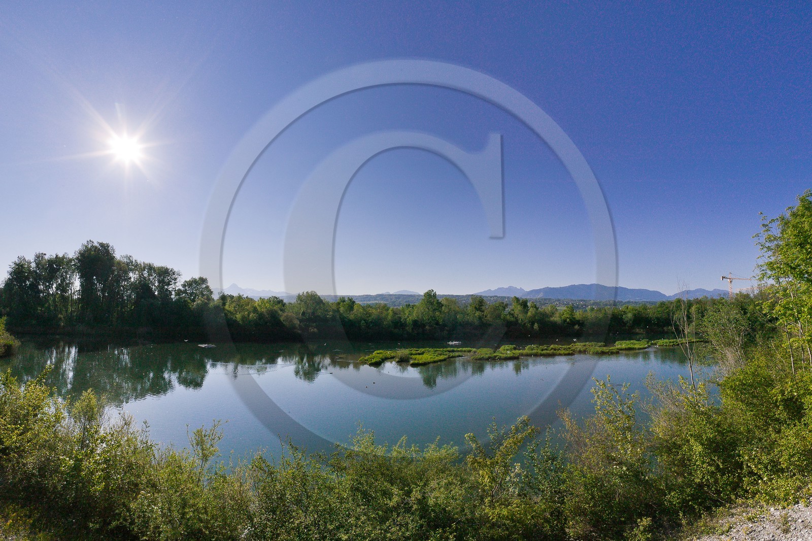 Réserve naturelle du delta de la Dranse, Lac de St Disdille
