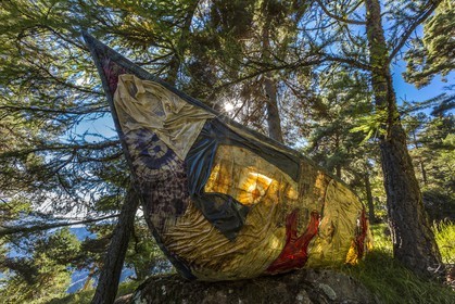 Arboretum de Roure, l'art et l'arbre, Héléna Krajewicz artiste plasticienne