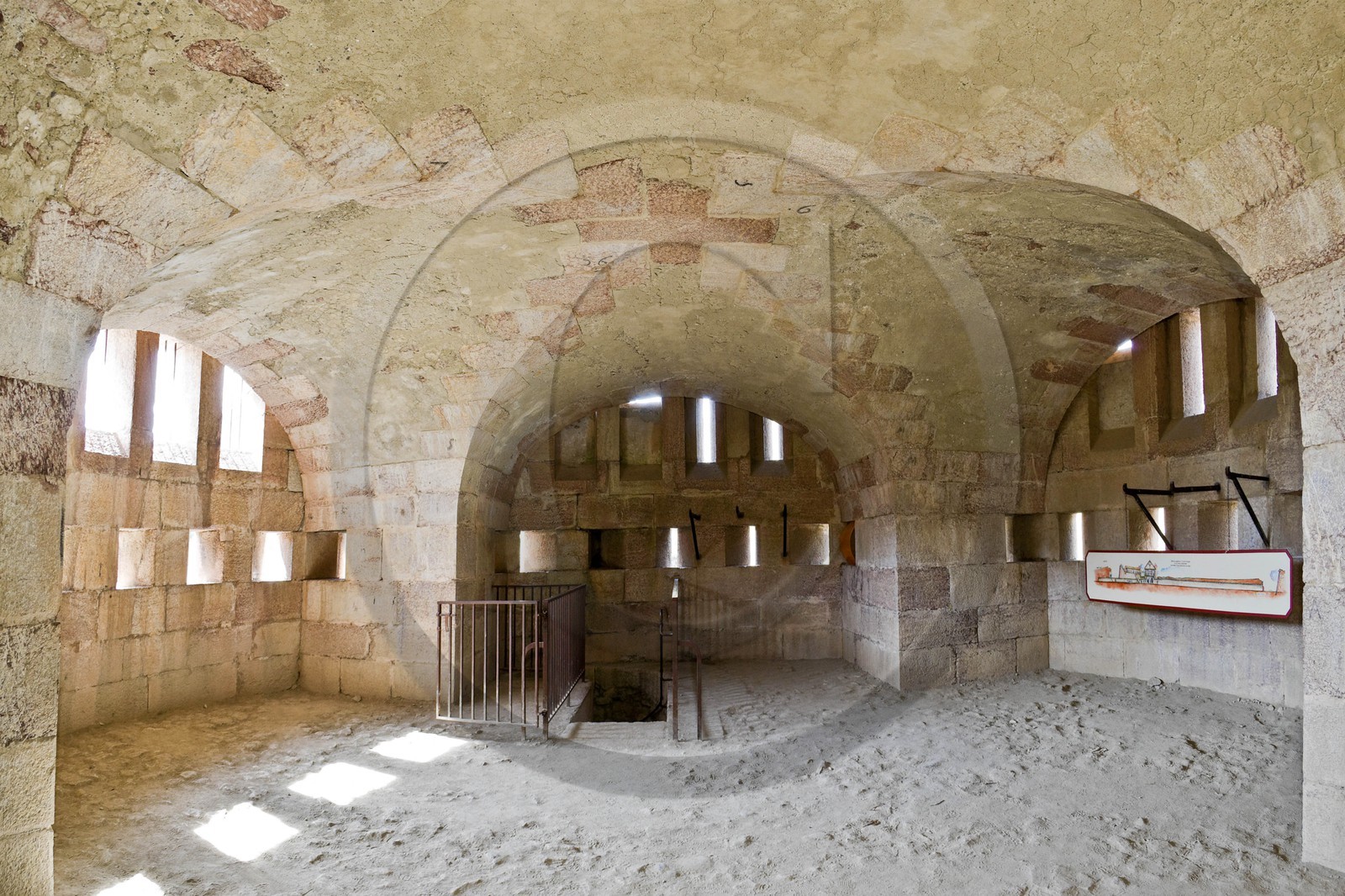 Mont-Dauphin, fortifications Vauban, lunette d'Arçon